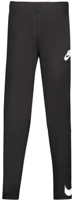 Image de Leggings noirs pour filles avec élastique et imprimé stylé