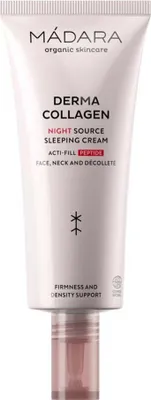 Produktbild von MÁDARA Cosmetics Night Source Sleeping Cream, Nachtcreme, Frauen, Decollete, Gesicht, Hals/Nacken, Feuchtigkeitsspendend, 70 ml, Tube