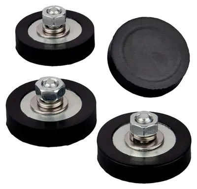 Produktbild von Starke Neodym-Magnete mit Gummiüberzug