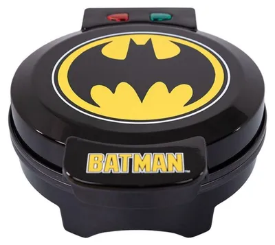 Image de Uncanny Brands, gaufrier Batman DC Comics – Gaufres avec le logo Batman, prise européenne