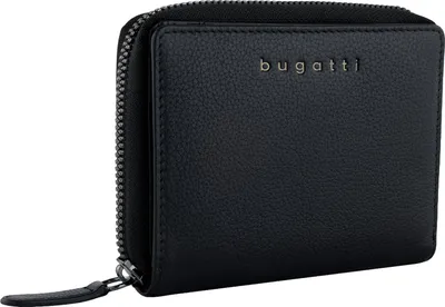 Image de bugatti porte-monnaie Mira Ladies Zip Wallet Black noir