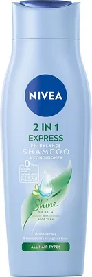 Zdjęcie produktu dla Nivea Łagodny Szampon Pielęgnujący Z Odżywką 2In1 Express 250 ml