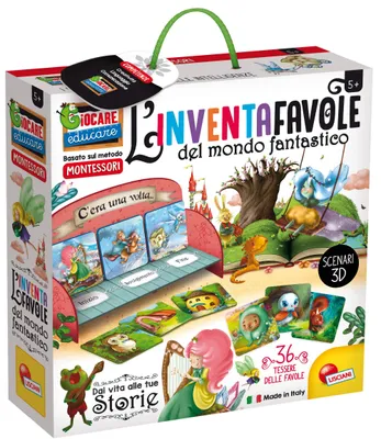 Immagine prodotto di Lisciani Montessori L'Inventafavole Del Mondo Fantastico