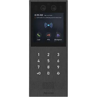 Immagine prodotto di Akuvox Video-TFE X912S Kit Lettore di schede touch screen grande da parete nero - Impianto telefonico - Bluetooth