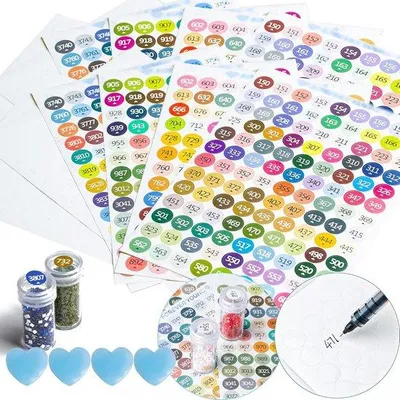 Immagine prodotto di 2 set di decorazioni con strass, 447 adesivi colorati, accessori per decorazioni con strass