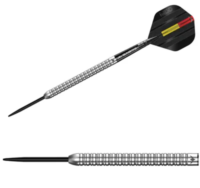 Produktbild von Mission | Mike De Decker | Steeldarts | 95% Tungsten | 26g | Silber | Dartpfeile Set