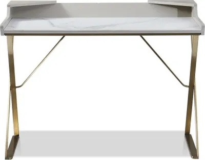 Image de Designer Console Table Acier inoxydable Bureau moderne Tables Bureau Console Nouveau