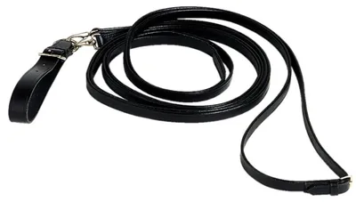 Produktbild von Schlaufzügel, Leder, schwarz in Schwarz