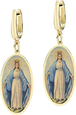 Produktbild von Ohrringen   Anhänger Amen Gold   Kollektion Devotion - frau