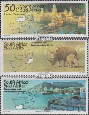 Produktbild von Briefmarken Südafrika 1995 Mi 953,954,955 (kompl.Ausg.) postfrisch Tourismus
