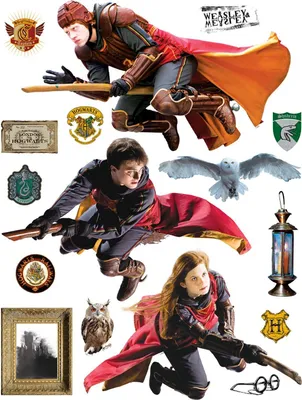 Immagine prodotto di Sanders & Sanders Decalcomania murale Harry Potter Grigio e Rosso - 601358 - 85 x 65 cm