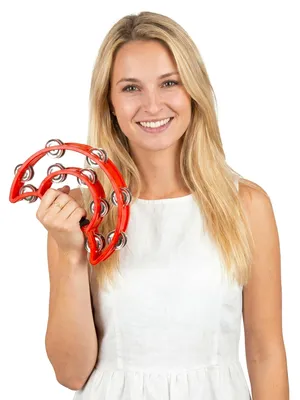 Immagine prodotto di Tamburello rosso 40 cm - taglia unica