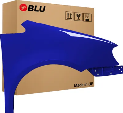 Produktbild von BLU Kotflügel Passend für Volkswagen Touran 1T1 LB5N Rechts Blau IndigoBlau | 2003-2006 | Vorderseite Vorne | Lackiert | Einbaufertig