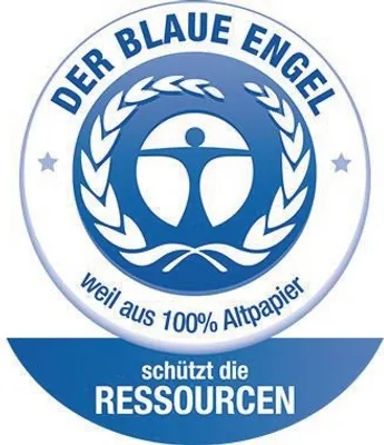Produktbild von Herlitz 10902575, Präsentationsmappe, A4, Karton, Braun, 1 Stück(e), Blue Angel