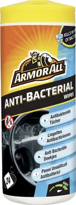 Produktbild von Armor All Antibakterielle Tücher-Box Innen 24 Tücher
