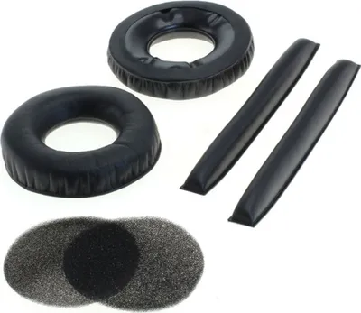 Produktbild von OTB Ohrpolster Set Kunstleder kompatibel zu Sennheiser HD25 / HD25-1 II / PC150 / PC151 / PC155