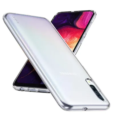 Zdjęcie produktu dla Etui na telefon Samsung Galaxy A30s silikonowe przezroczyste