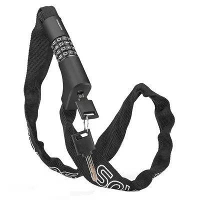 Immagine prodotto di Rockbros Lucchetto per bicicletta a combinazione e chiave 0,95 m nero