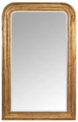 Produktbild von Casa Padrino Barock Spiegel Antik Gold 100 x 5 x H. 161 cm - Eleganter Wandspiegel im Barockstil - Antik Stil Garderoben Spiegel - Wohnzimmer Spiegel - Barock Möbel