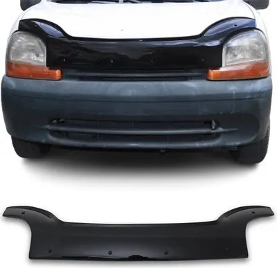 Obrázek produktu pro Vzduchové deflektory na kapotu automobilu Renault Kangoo 1998-2007, akrylát, černé