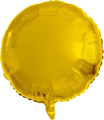 Produktbild von Folat Folienballon, rund, 45cm Durchmesser, mit Luft oder Helium befüllbar