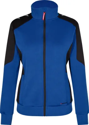 Produktbild von F. Engel Galaxy Damen Sweatcardigan, Surfer Blue/Schwarz, Gr. 3XL