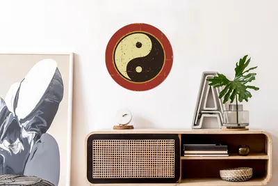 Produktbild von MuchoWow® - Schlafzimmer - Bilder - Der Kreis - Kunst für die Wohnung - Plastik - Kunstdruck - Wandbild