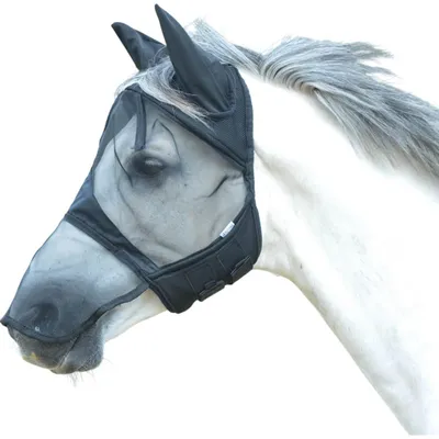 Produktbild von BUSSE Fliegenmaske Fly Cover Pro Gap II Fliegenschutz Schwarz XWB