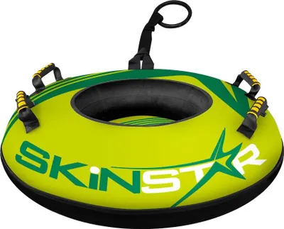 Image de SkinStar Profi Snowtube Ø70cm Pneus neige Pneus glissants Luge Bob vert