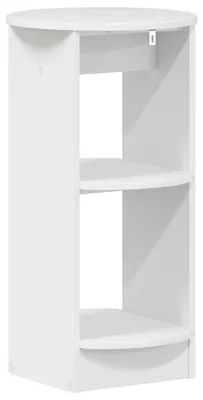 Image de Meuble d'appoint Blanc Brillant Bois d’ingénierie