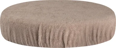 Produktbild von Frottee-Hockerbezug Beige