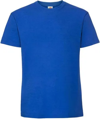 Image de Fruit of the Loom - T-shirt "Iconic 195 Premium" pour homme FK2657 (L) (Bleu roi)