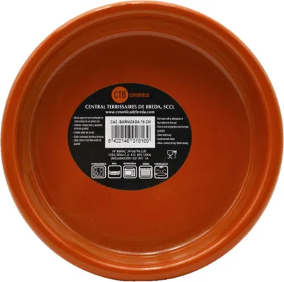 Produktbild von CTB Ceramics Cazuela Tonschale/Spanisches Geschirr braun 16cm Durchmesser