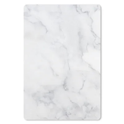 Produktbild von MuchoWow® Mauspad Mousepad Marmor - Weiß - Grau - Luxus - Marmoroptik - Stein 18x27 cm - Mousepads - Maus Mat - Pad - Mausunterlage