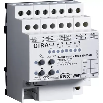 Obrázok produktu pre GIRA Rollladenactor KNX/EIB REG 216000