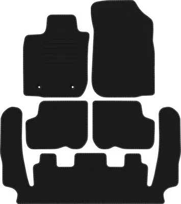 Immagine prodotto di Tappetini in velluto per DACIA LOGAN MCV I 7 posti 2006 - 2013 ECO