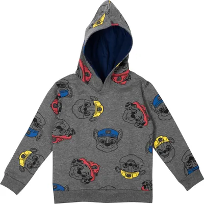 Produktbild von Paw Patrol Hoodie für Jungen Kapuzenpullover Pullover mit Kapuze Sweatshirt grau 86/92