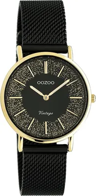 Produktbild von Oozoo Damen Edelstahlarmband Uhr Vintage blau C20102 Analog Quarzuhr UOC20189
