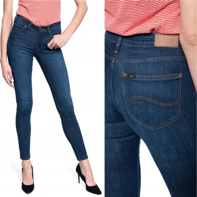 Immagine prodotto di LEE, Jeans da donna, Skinny fit, SCARLETT, W25 L31, Blau, Jeans, baggyjeans, buggy