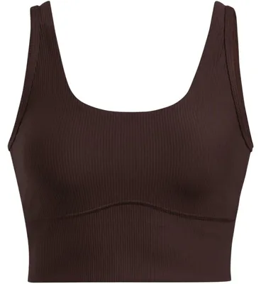 Immagine prodotto di Under Armour - Canotta da donna "Meridian", a costine, vestibilità aderente GT22556 (40 DE) (marrone)
