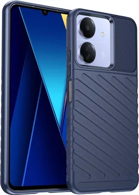 Immagine prodotto di Custodia del telefono cellulare per Xiaomi Poco C65 cover Thunder Case TPU antiscivolo copertura protettiva