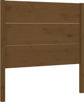Produktbild von vidaXL Kopfteil Honigbraun 81x4x100 cm Massivholz Kiefer