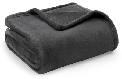 Produktbild von BEDSURE Kuscheldecke Flauschig Decke Fleecedecke - 130x150cm, Dunkelgrau