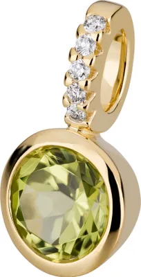 Produktbild von Orolino Anhänger 585/- Gold 1,1cm gelb Brillant 067340160