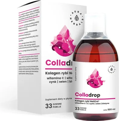 Obrázok produktu pre Aura Herbals doplnky stravy Colladrop, BI2654