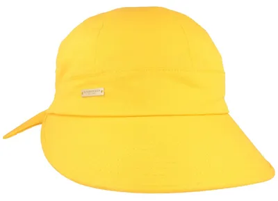 Seeberger Schildkappe aus 100% Baumwolle mit Schleife hinten in grün