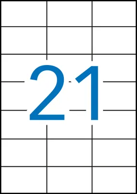 Produktbild von VICTORIA-Etikett, ILC, 70 x 42,4 mm, 2100 Stück/Packung.