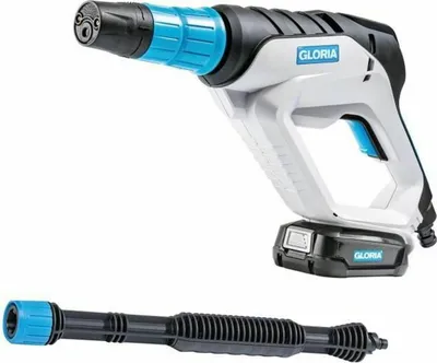 Obrázek produktu pro GLORIA MultiJet 18V, Kompaktní, Baterie, 5 m, Černá, Modrá, Bílá, 240 l/h, 24,9 bar