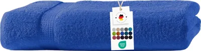 Produktbild von Badetücher 100x150 cm aus 100% Baumwolle, Duschtuch Frottier Handtücher 500g/m2