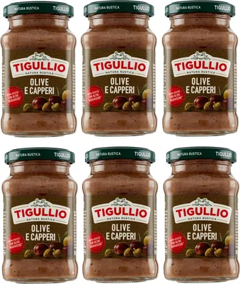 Produktbild von 6x Star Tigullio GranPesto Pesto Olive mandorle Oliven & Mandeln 190g Sauce Soße
